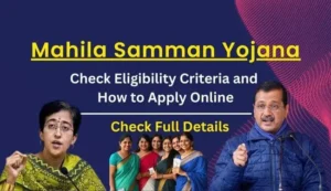 Delhi govt mukhyamantri mahila samman yojana apply online