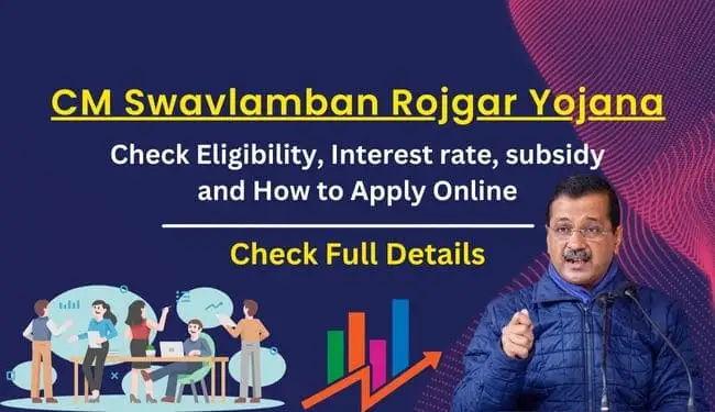 Mukhyamantri Swavlamban Rozgar Yojana Delhi Apply online